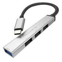 ROLINE 14.02.5053-10 USB 3.2 Gen 1 (3.1 Gen 1) Type-C 5000 Mbit/s Aluminio