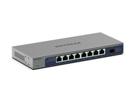 NETGEAR GS108X Unmanaged L2 Gigabit Ethernet (10/100/1000) Grijs
