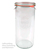 Weck 908 Einmachglas Zylinder Glas Transparent
