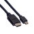 ROLINE 11.04.5790 adaptador de cable de vídeo 1 m Mini DisplayPort Negro