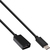 InLine USB 3.2 Gen.1x2 Adapter Cable, USB-C male / A female, black, 0.15m