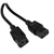 StarTech.com PXT101YUK câble électrique Noir 2 m BS 1363 Coupleur 2 x C13