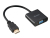 Akasa AK-CBHD15-20BK Videokabel-Adapter 0,2 m VGA (D-Sub) HDMI Typ A (Standard) Schwarz
