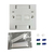 Tripp Lite N042U-W02-ST veiligheidsplaatje voor stopcontacten Wit