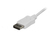 StarTech.com Câble adaptateur USB C vers DisplayPort de 1,8 m - 4K 60 Hz - Blanc