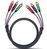 OEHLBACH Flash! Component Video cable Component (YPbPr)-Videokabel 10 m 3 x RCA
