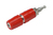 Hirschmann 930268101 Drahtverbinder Mini pole clamp Rot