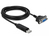 DeLOCK 66281 Videokabel-Adapter 1,8 m RS-232 USB Typ-A Schwarz