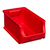 Allit 456213 Aufbewahrungsbox Aufbewahrungskorb Rechteckig Polypropylen (PP) Rot
