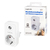 LogiLink PA0263 Spannungsschutz Weiß 1 AC-Ausgänge 230 V