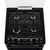 Zanussi ZCK66350BA Freestanding cooker Electric Gas Black A