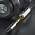 sonero S-ACA005 cable de audio 0,25 m 3,5mm 6,35mm Negro
