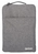 Manhattan Seattle Laptop Sleeve 15.6", Grey, Padded, Extra Soft Internal Cushioning, Main Compartment with double zips, Zippered Front Pocket, Carry Loop, Water Resistant and Du...