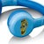 Lenco HPB-110 Kids Kopfhörer BT blau 85DB Limite akku stickers Verkabelt & Kabellos Kopfband Mikro-USB Bluetooth
