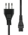 ProXtend PC-LC5-005 cable de transmisión Negro 5 m Enchufe tipo L C5 acoplador