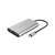 HYPER HDM1 USB graphics adapter 3840 x 2160 pixels Stainless steel