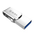 S3Plus Technologies Pen Drive Steel unità flash USB 128 GB USB Type-A / USB Type-C 3.2 Gen 1 (3.1 Gen 1) Acciaio inossidabile