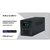 Qoltec 53770 UPS Line-interactive 1,5 kVA 900 W 2 AC-uitgang(en)