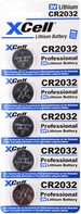 Knopfzelle Lithium 3V CR2032 220mAh XCR2032 (5er)