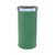 Colonial Litter Bin - 70 Litre - Stainless Steel Open Top Lid - Stone Effect - Emerald