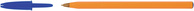 Kugelschreiber BIC® Orange Original fine, Kappenmodell, 0,35 mm, blau
