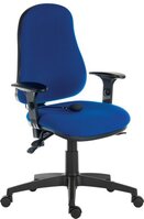 Ergo Comfort Air High Back Fabric Ergonomic Operator Office Chair with Arms Blue - 9500AIRBLUE/0270 -