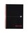 Black n' Red Ruled Perforated Wirebound Hardback Notebook A5 (Pack of 5)