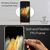 NALIA Klare Handy Hülle mit Kette für Samsung Galaxy S21, Band Case Kordel Cover Regenbogen