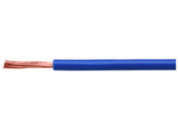 Polymer-Schaltlitze, hochflexibel, halogenfrei, H05Z-K, 0,75 mm², AWG 20, blau,