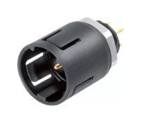 Einbaustecker, 4-polig, THT, Schnappverriegelung, gerade, 99 9211 090 04