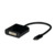 USB Typ C - DVI Adapter, 1080P, schwarz