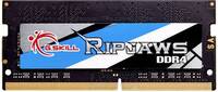 G.Skill Ripjaws Laptop munkamemória modul DDR4 4 GB 1 x 4 GB 2400 MHz 260pin SO-DIMM CL16-16-16-39 F4-2400C16S-4GRS