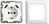 LEDmaxx 106648 1 részes Süllyeszthető dugalj USB-vel, Gyermekvédelem Fehér