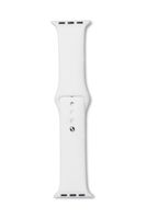 Apple Watch Silicone Strap Color: White. Width: 40 mm Smartwatch-Zubehör