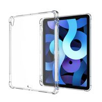 MEMPHIS Shockproof backcover for iPad 2022 10.9". Clear. Soft TPU. With pencil slot. Tablet-Hüllen