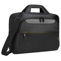 CityGear 14" Topload Black Citygear, Briefcase, 35.6 cm (14"), Shoulder strap, 930 g, Black Toploader-Taschen