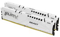 Fury Beast 32Gb 6000Mt/S Ddr5 , Cl30 Dimm (Kit Of 2) White ,