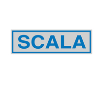 Adesivo di Segnalazione - Scala - 165x50 mm - 96690 (Blu e Argento Conf. 10)