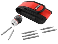 Facom ATCL.S14PB Protwist Stubby Bitschroevendraaier met ratel incl. 7 bits