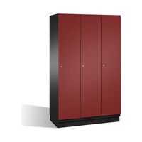 CAMBIO cloakroom locker with sheet steel doors