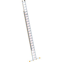 Escalera de aluminio con cable