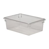 Cambro Food Storage Box in Clear with Moulded in Handles - Durable - 49L