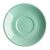 Olympia Cafe Flat White Saucers in Aqua - Dishwasher Safe - 12 Pack - 135 mm