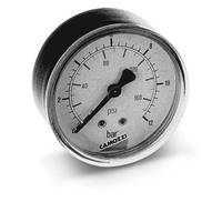 M043 R06, Pressure gauge-43mm dia-bottom entry-0 to 6 bar