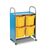 Gratnell Callero mobile tray storage trolleys