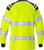 Flamestat High Vis T-Shirt Langarm Damen Kl.3 TFLH Warnschutz-gelb/marine - Rückansicht