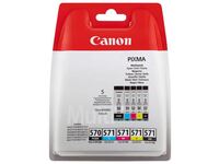 Canon PGI-570/CLI-571 PGBK/C/M/Y/BK Multipack tintapatron (0372C004)