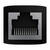 Cable Connector Baseus, 2 pcs, AirJoy Series (black)