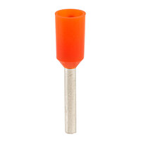 TruConnect Bootlace Ferrules 0.50mm Orange Pack of 100