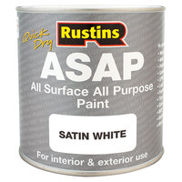 Rustins ASAP1000 ASAP Paint White 1 Litre